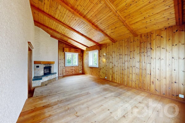 Maison rénovée avec grand jardin et vue sur les montagnes à Saxon 1