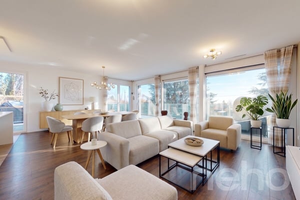 Superbe maison mitoyenne de 5.5 pcs au calme absolu au Mont/Lausanne