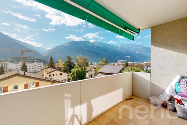 Spacieux 4,5 pièces au c?ur de Sierre avec trois balcons 12