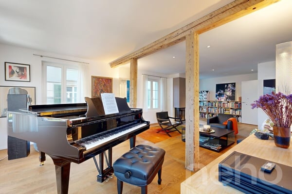 Freistehendes 4.5-Zimmer-Haus mit Geschäftslokal in Langnau am Albis 4