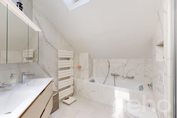 Maison individuelle rénovée avec piscine et jardin arboré à Collombey 9