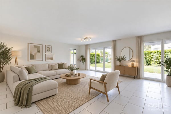 Rez-de-jardin 5,5 pièces à Morges, rénové, jardin privé 1