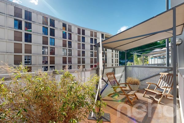 Loft en duplex de 120 m² dans l'ancienne usine Suchard à Serrières 1