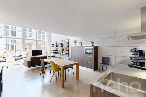 Loft en duplex de 120 m² dans l'ancienne usine Suchard à Serrières 5
