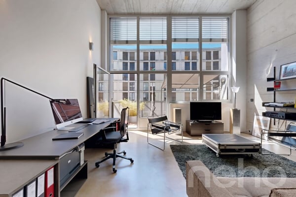 Loft en duplex de 120 m² dans l'ancienne usine Suchard à Serrières 3