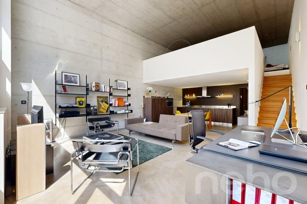 Loft en duplex de 120 m² dans l'ancienne usine Suchard à Serrières 2