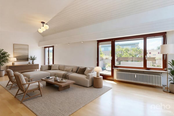 Grosszügige Attika Maisonette mit umlaufender Terrasse in Riehen 5