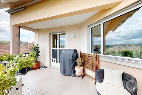 Schöne 6,5-Zimmer-Maisonette-Dachwohnung mit Terrassen und Aussicht 5