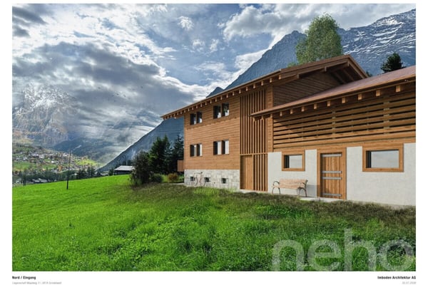 3.5-Zimmer-Neubau mit Eigerblick, Terrasse und Pistennähe 1