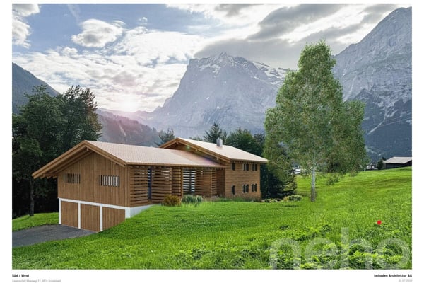 3.5-Zimmer-Neubau mit Eigerblick, Terrasse und Pistennähe 4