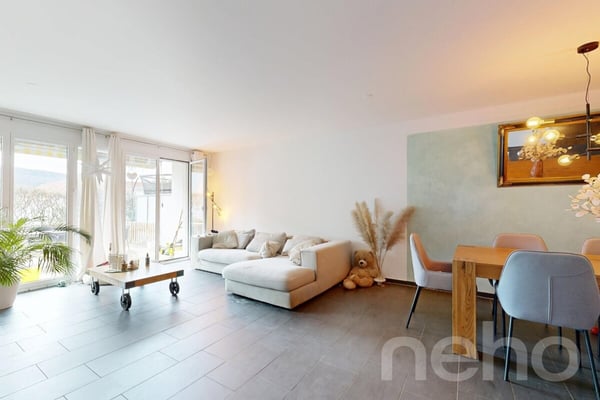 4.5-Zimmer-Doppeleinfamilienhaus mit Garten, Terrasse & Weitsicht