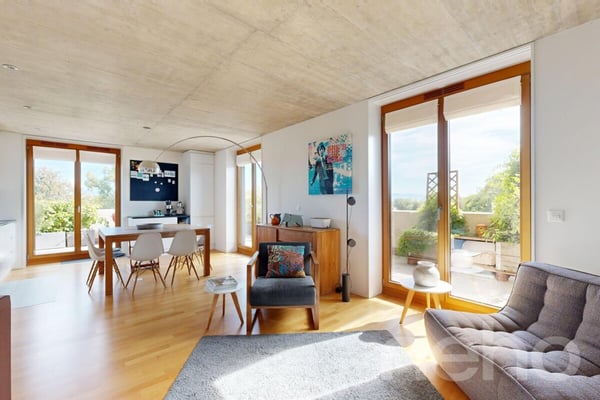 Appartement THPE en attique avec terrasse de 70 m²