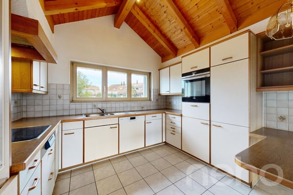 4-Zimmer-Duplexwohnung mit Terrasse und Cheminée