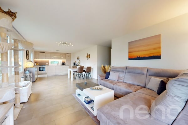 Appartement de 3.5 pièces avec vue dégagée à Gollion