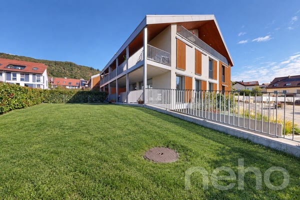 Appartement Minergie de 4.5 pièces avec grande terrasse et jardin
