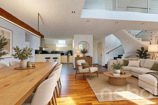 Wohnen auf zwei Ebenen - Stilvolle 4.5 Zimmer-Maisonettewohnung 2