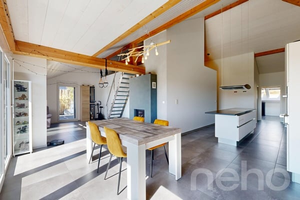 4.5 pièces en dernier étage avec 73 m² de balcons