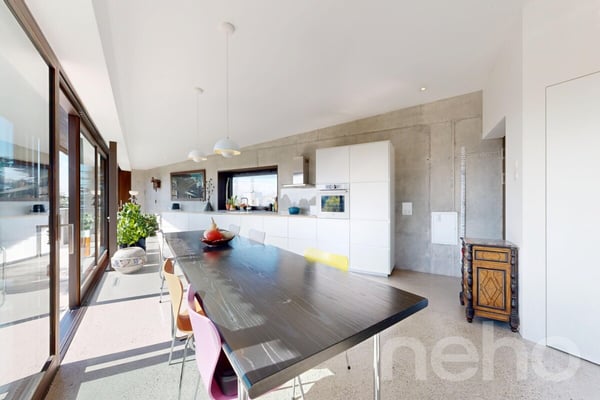 Magnifique appartement en attique au calme absolu à Chailly 5