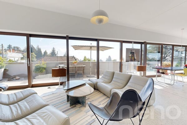Magnifique appartement en attique au calme absolu à Chailly