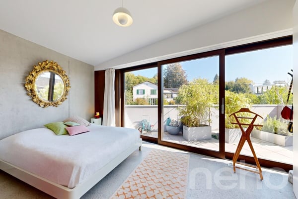 Magnifique appartement en attique au calme absolu à Chailly 12