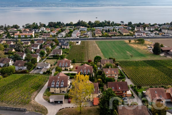 Attique lumineux en position dominante avec vue Léman-Alpes