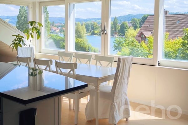 150 m² modernes Wohnen mit Rheinblick zwei Balkonen und zwei TG-Plätze