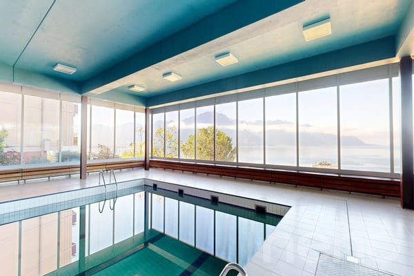 Appartement de grand standing avec vue Lac panoramique à Montreux 12