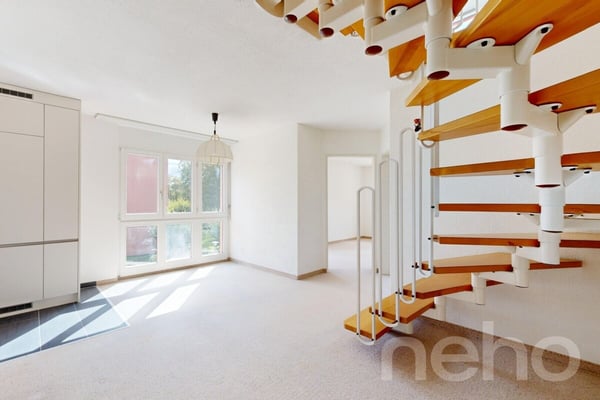 Naturnahe 3.5-Zimmer-Maisonettewohnung in Dübendorf