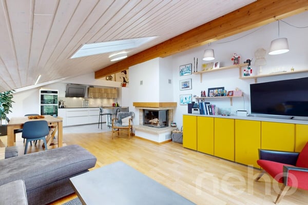 Duplex 5.5 pcs de 166 m² avec cheminée à La Chaux-de-Fonds 3
