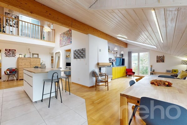 Duplex 5.5 pcs de 166 m² avec cheminée à La Chaux-de-Fonds 4