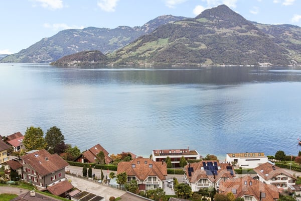 Grosszügiges Wohnen mit traumhafter Sicht auf See und Berge 2