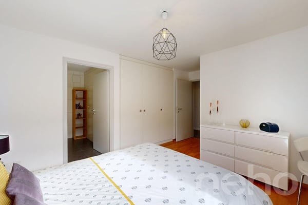 Lumineux 4.5p familial : terrasse 24m² & suite parentale 12