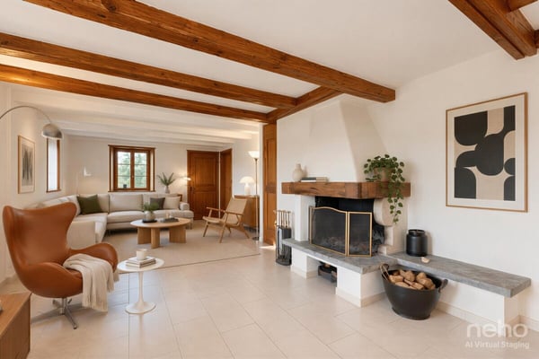 DUPLEX DE CHARME AVEC GRAND POTENTIEL D?AMÉNAGEMENT À SOTTENS 5.5p