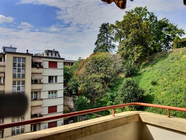 Magnifique appartement meublé de 1.5 pièces avec balcon à Lausanne 4