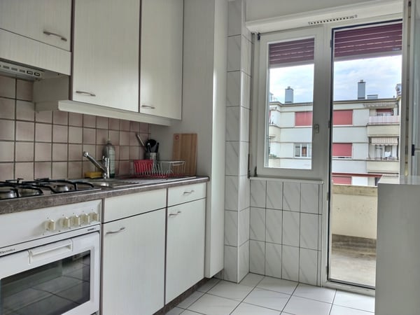 Magnifique appartement meublé de 1.5 pièces avec balcon à Lausanne 12