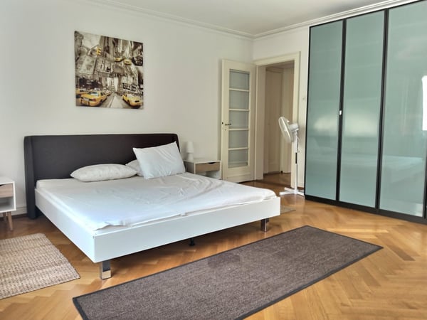 Magnifique appartement meublé de 1.5 pièces avec balcon à Lausanne 7