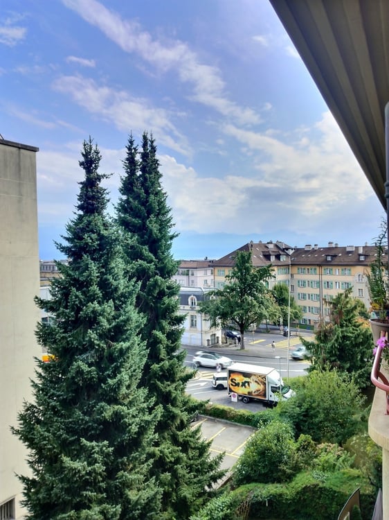 Magnifique appartement meublé de 1.5 pièces avec balcon à Lausanne 9