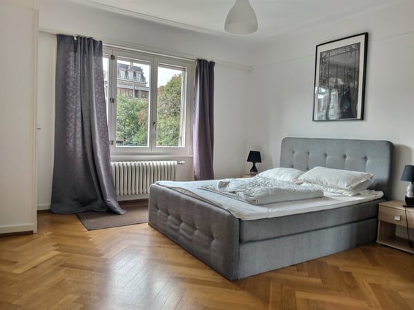 Magnifique appartement meublé de 1.5 pièces avec balcon à Lausanne 6