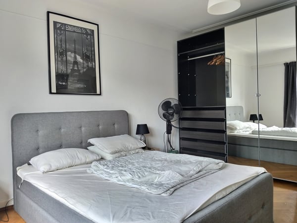 Magnifique appartement meublé de 1.5 pièces avec balcon à Lausanne 13