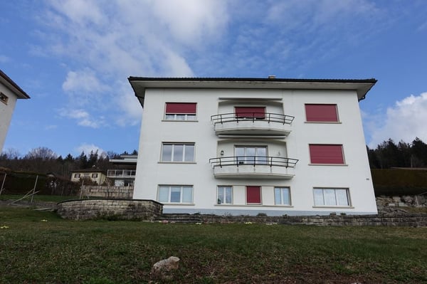 Tramelan - Bel appartement de 4 pièces situé au rez 8