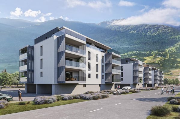 BÂTIMENT C : Attique de 1.5 pièces