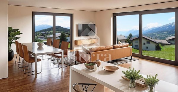 La Bella Tola - joli chalet sur parcelle dégagée 2