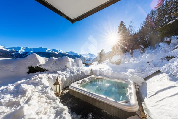 Magnifique chalet de haut standing avec vue panoramique sur les Alpes 7