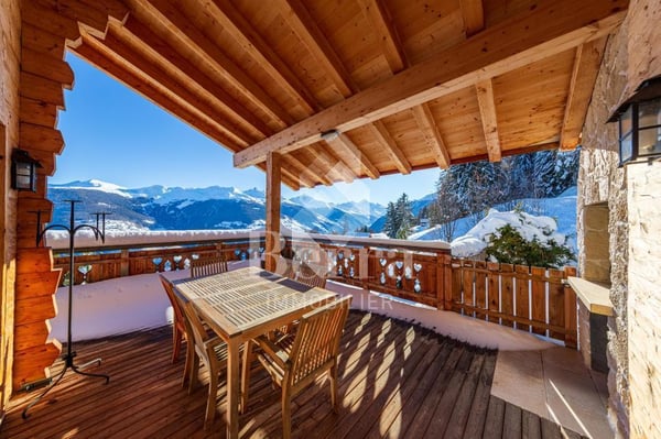 Magnifique chalet de haut standing avec vue panoramique sur les Alpes 3