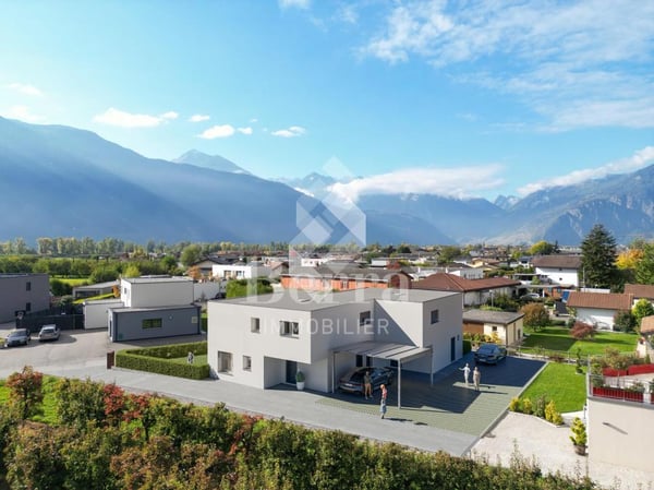 Deux villas mitoyennes neuves à Fully - Modernité, confort et sérénité au coeur du Valais 2