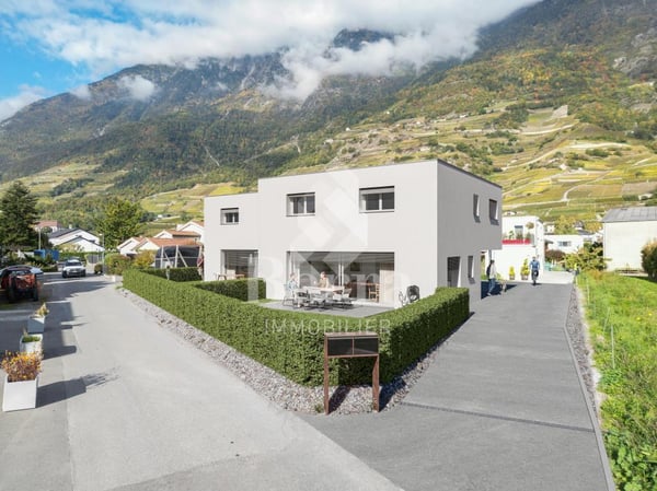 Deux villas mitoyennes neuves à Fully - Modernité, confort et sérénité au coeur du Valais 1
