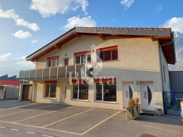 Saxon ! Halle industrielle + espace de stockage + surface commerciale + appartement de fonction! 5