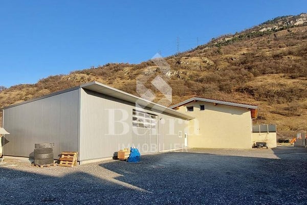 Saxon ! Halle industrielle + espace de stockage + surface commerciale + appartement de fonction! 2