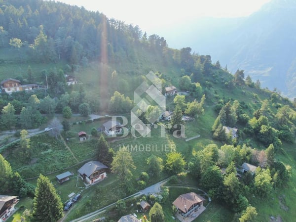 Terrain à bâtir avec vue sur la plaine du Rhône, résidence secondaire autorisée ! 5