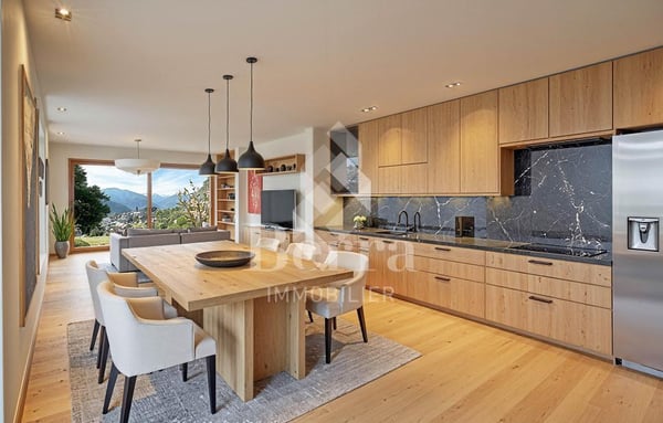 Les Perrons de St-Romain : appartements terrasse, superbe vue, duplex 6